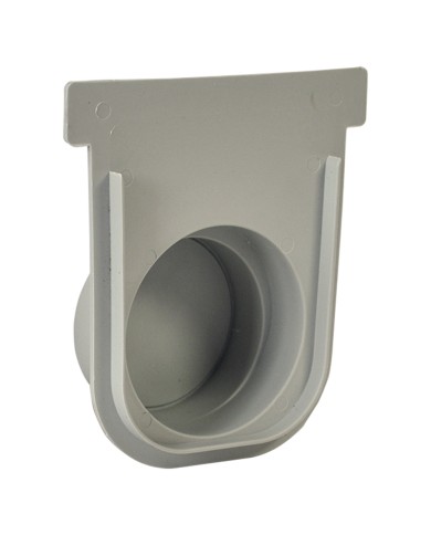 TESTATA IN PVC PER CANALETTA cm 13 x h.14