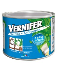 VERNICE ANTIRUGGINE BASE ACQUA VERNIFER Ml. 500 - marrone brillante (4601)