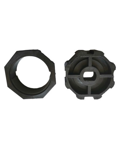 ADATTATORE OTTAGONALE PER MOTORE TAPPARELLE per rullo Ø 60 mm