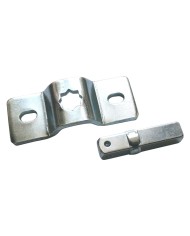SUPPORTO FISSAGGIO PER MOTORE TAPPARELLE completo di perno quadro