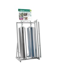 ESPOSITORE VETRO SINTETICO IN ROTOLI cm 75 x 50 x h 160