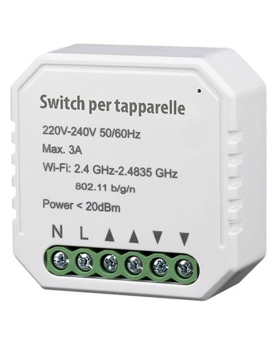 RELE ELETTRONICO PER TAPPARELLE carico max 150W