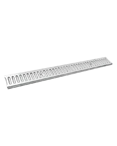 GRIGLIA ZINCATA PER CANALETTA COMPACT A15 - cm 100 x 10,2 x H. 1,3