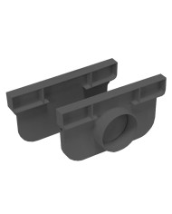 TAPPO PER CANALETTA MODULARE A15 COMPACT cm 11 x H. 5,4 - scarico Ø 40 mm