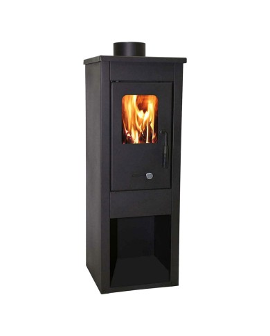STUFA A LEGNA ERA 6,8 kW - colore nero