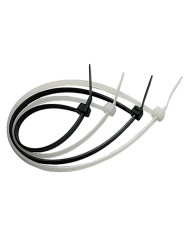 FASCETTA A STRAPPO PER CABLAGGIO mm 2,5 x 140 - nera (100 pezzi)