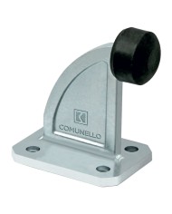 ARRESTO PER CANCELLI SCORREVOLI ART. 202 paracolpo Ø 42 - base mm 74x100