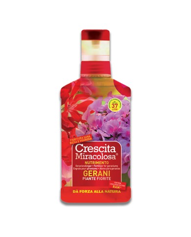 CONCIME LIQUIDO GERANI E PIANTE FIORITE ml