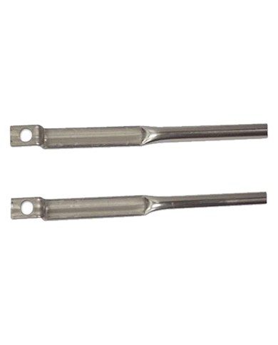 COPPIA ASTE INTERNE PER SERRATURE ART. 06441 per serrature montanti alluminio
