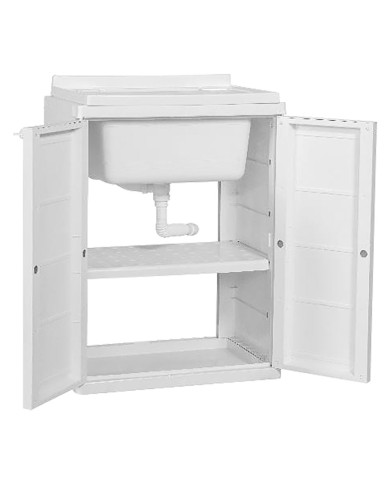 MOBILE LAVATOIO ANTA DOPPIA LUCCHETTABILE cm 60 x 45 x h.85