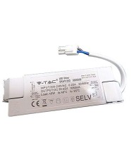 ALIMENTATORE PER PANNELLI LED 40W - AC:200-240V - 1050 mA (IP20)